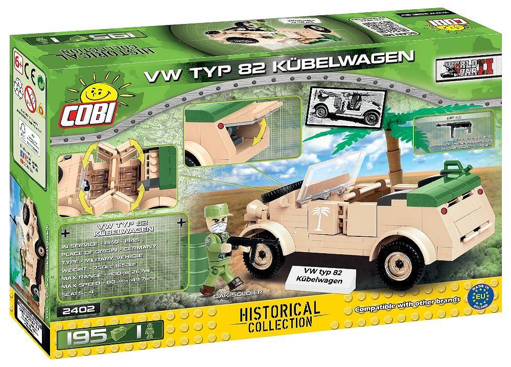 COBI HISTORICAL COLLECTION VW TYP 82 KÜBELWAGEN 2402