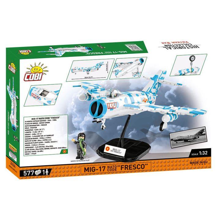 COBI HISTORICAL COLLECTION MIG-17 NATO CODE "FRESCO" 2424