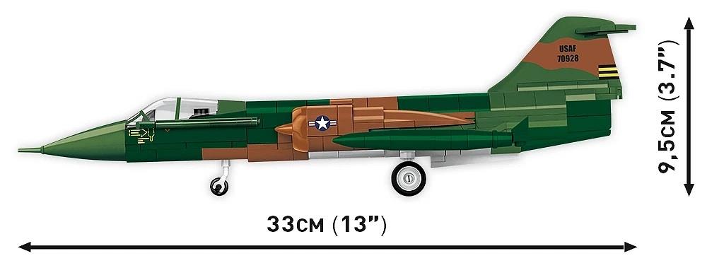COBI HISTORICAL COLLECTION LOCKHEED F-104 STARFIGHTER 2426