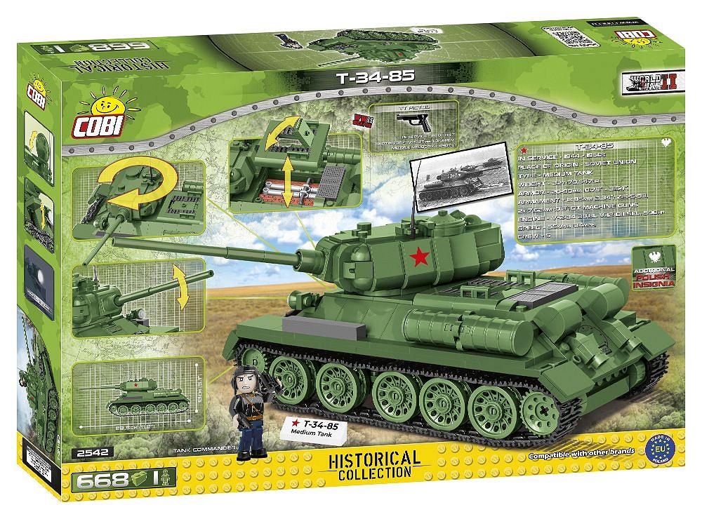 COBI HISTORICAL COLLECTION T-34/85 2542