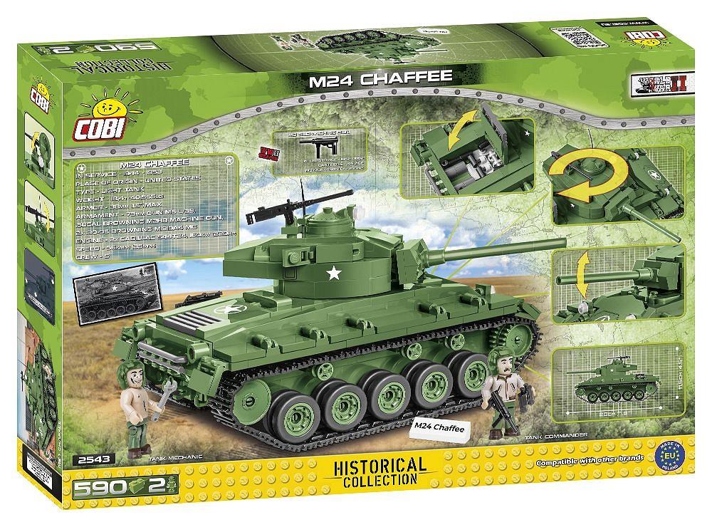 COBI HISTORICAL COLLECTION M24 CHAFFEE 2543