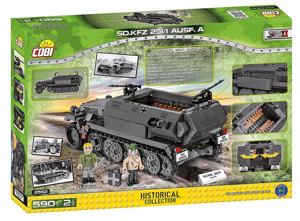 COBI HISTORICAL COLLECTION SD.KFZ.251/1 AUSF. A 2552