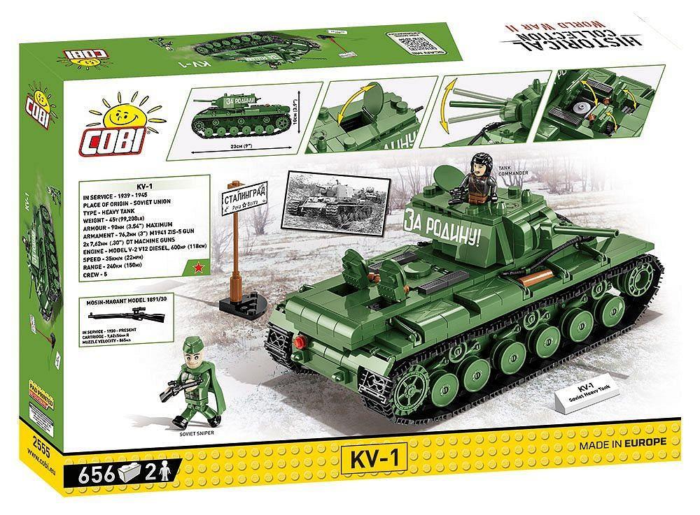 COBI HISTORICAL COLLECTION KV-1 2555