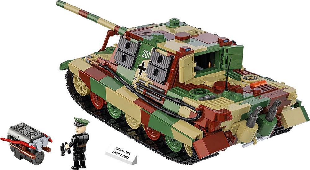 COBI HISTORICAL COLLECTION WWII SD.KFZ. 186 - JAGDTIGER 2580