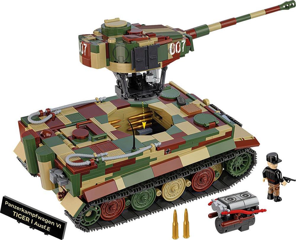 COBI HISTORICAL COLLECTION WWII PANZERKAMPFWAGEN VI TIGER I AUSF. E - EXECUTIVE EDITION 2587