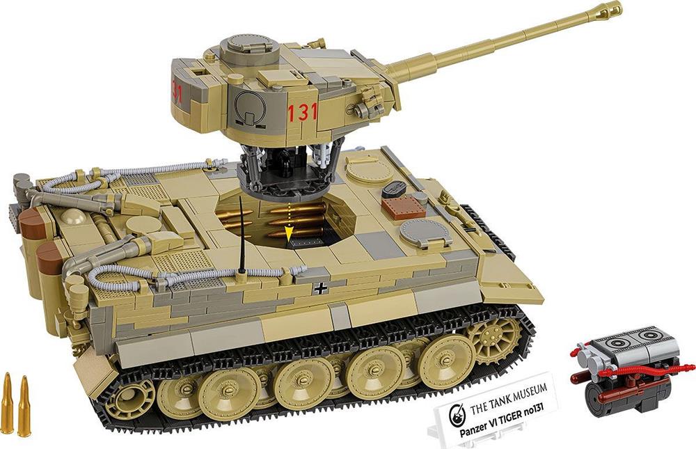 COBI HISTORICAL COLLECTION WWII PANZER VI TIGER NO131 2588