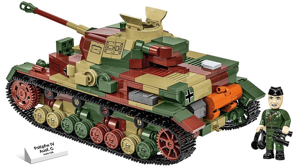 COBI HISTORICAL COLLECTION WWII PZKPFW IV AUSF. G 2592