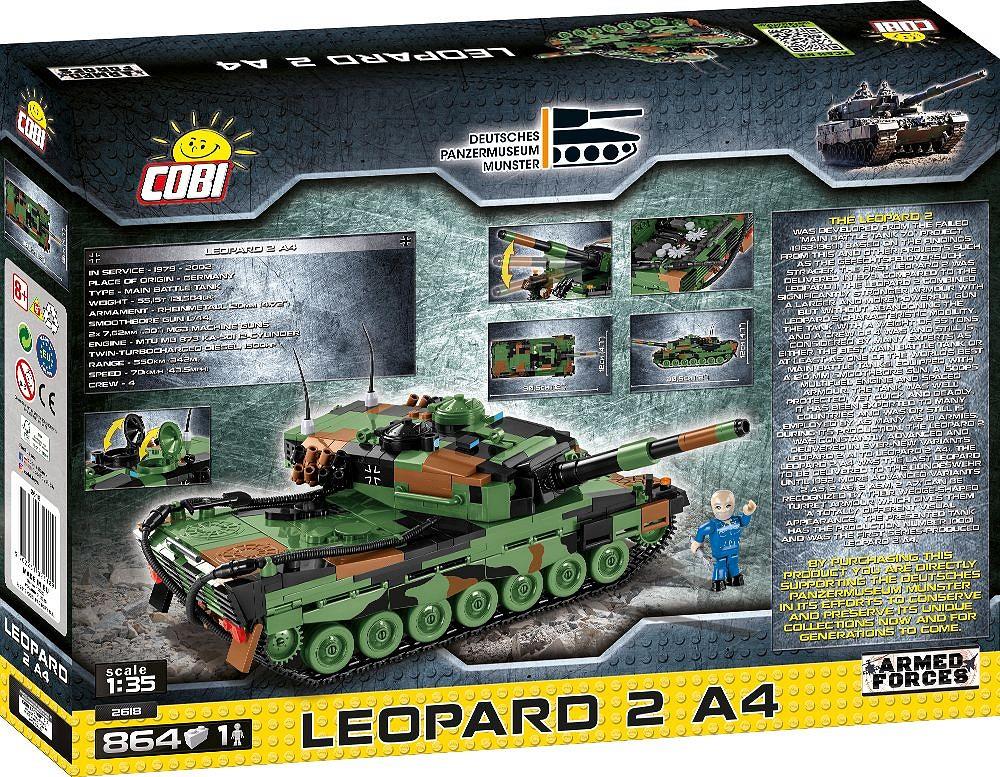 COBI ARMED FORCES LEOPARD 2A4 2618