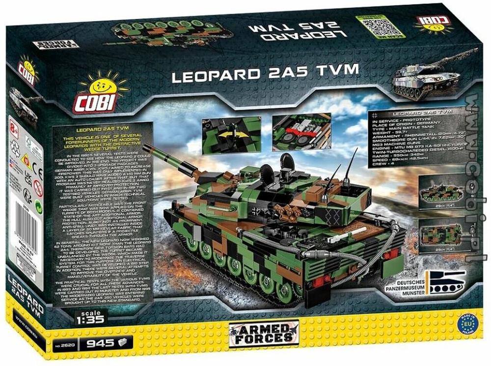 COBI ARMED FORCES LEOPARD 2A5 TVM 2620