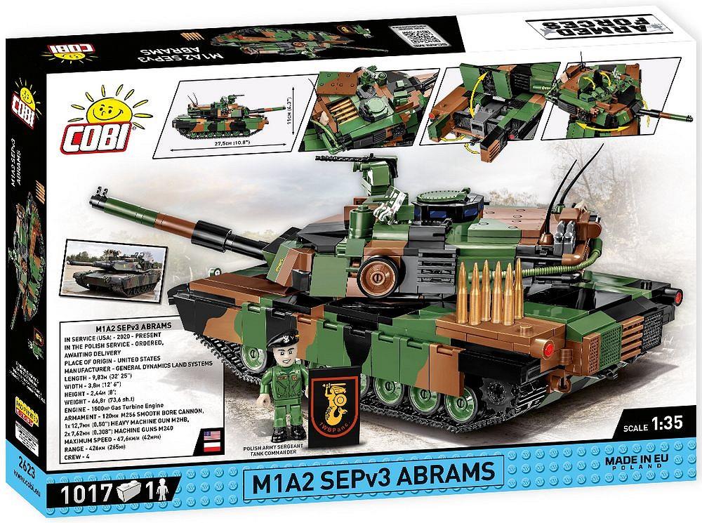 COBI ARMED FORCES M1A2 SEPV3 ABRAMS 2623