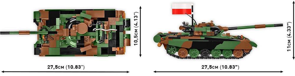 COBI ARMED FORCES T-72M1R (PL/UA) 2624