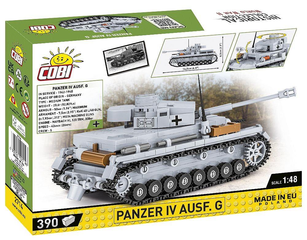 COBI HISTORICAL COLLECTION PANZER IV AUSF.G 2714