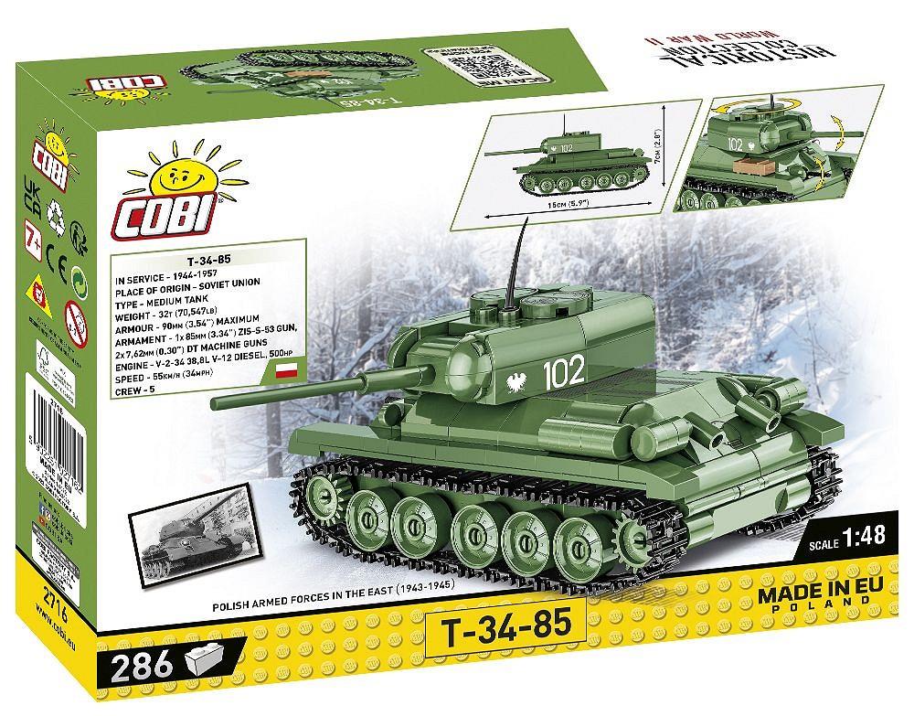 COBI HISTORICAL COLLECTION T-34-85 2716