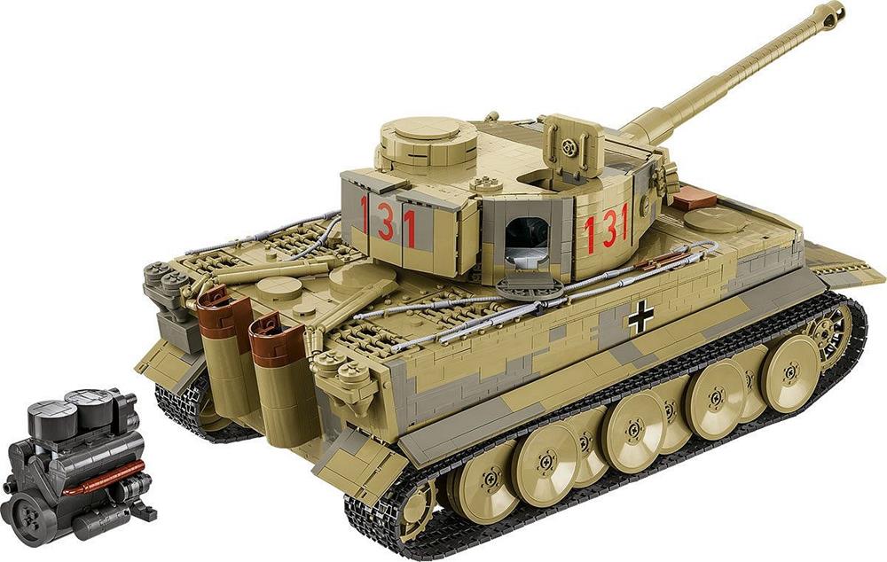 COBI HISTORICAL COLLECTION WWII CARRO BLINDADTO VI TIGER ''131'' - EXECUTIVE EDITION 2801