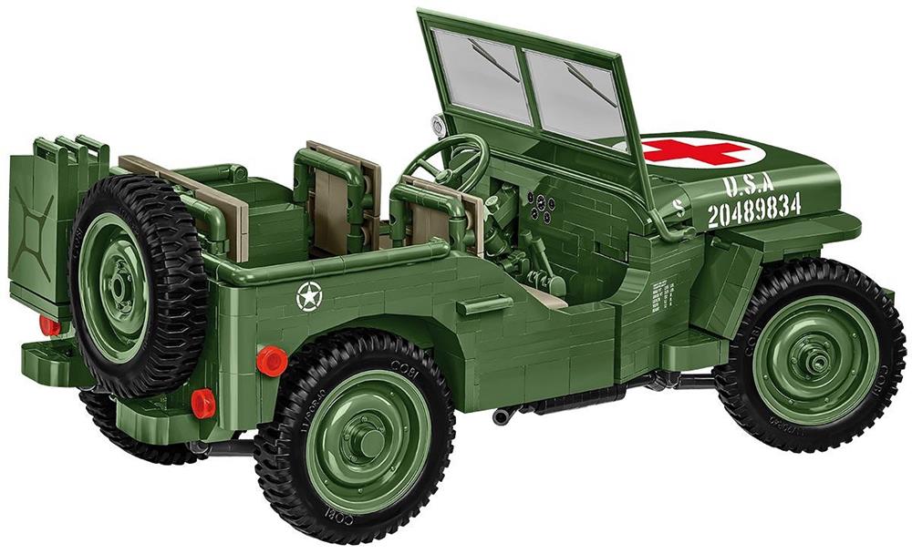 COBI HISTORICAL COLLECTION WWII WILLYS MB MEDICAL 2806