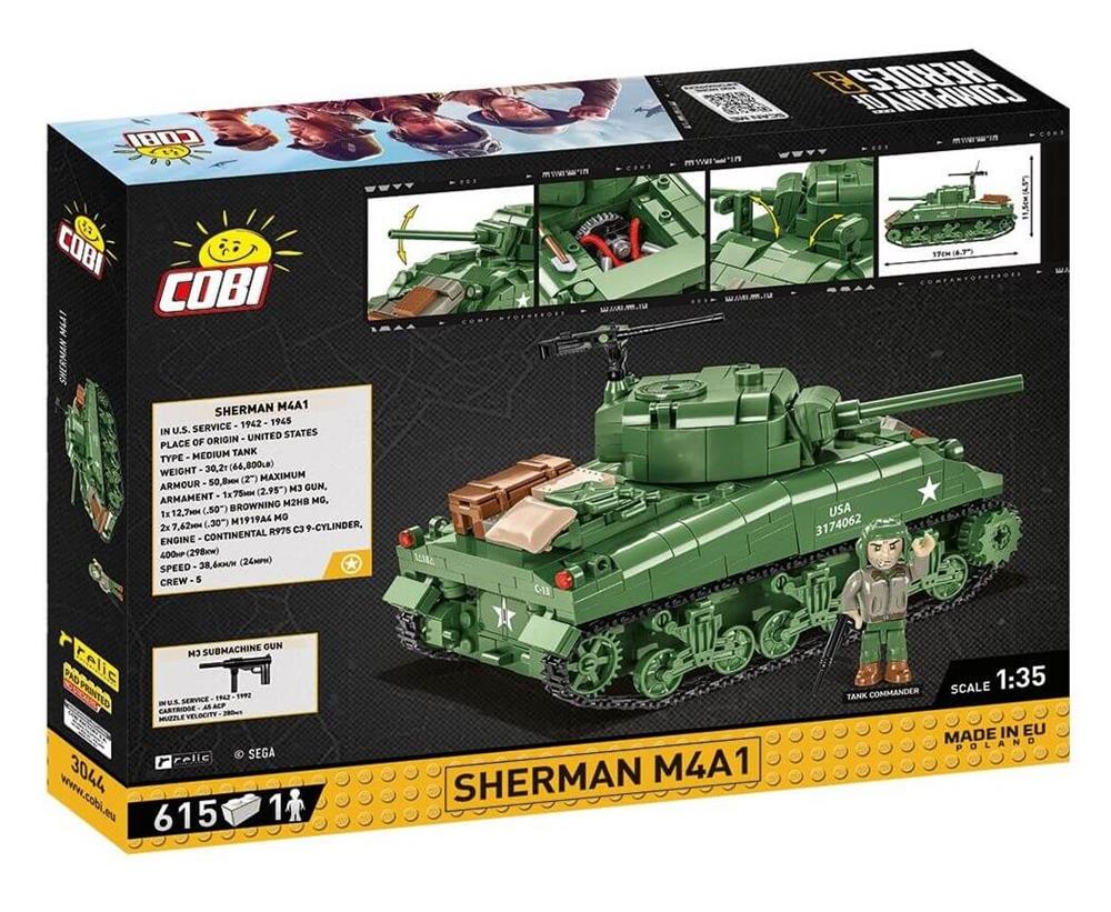 COBI COMPANY OF HEROES 3 SHERMAN M4A1 3044