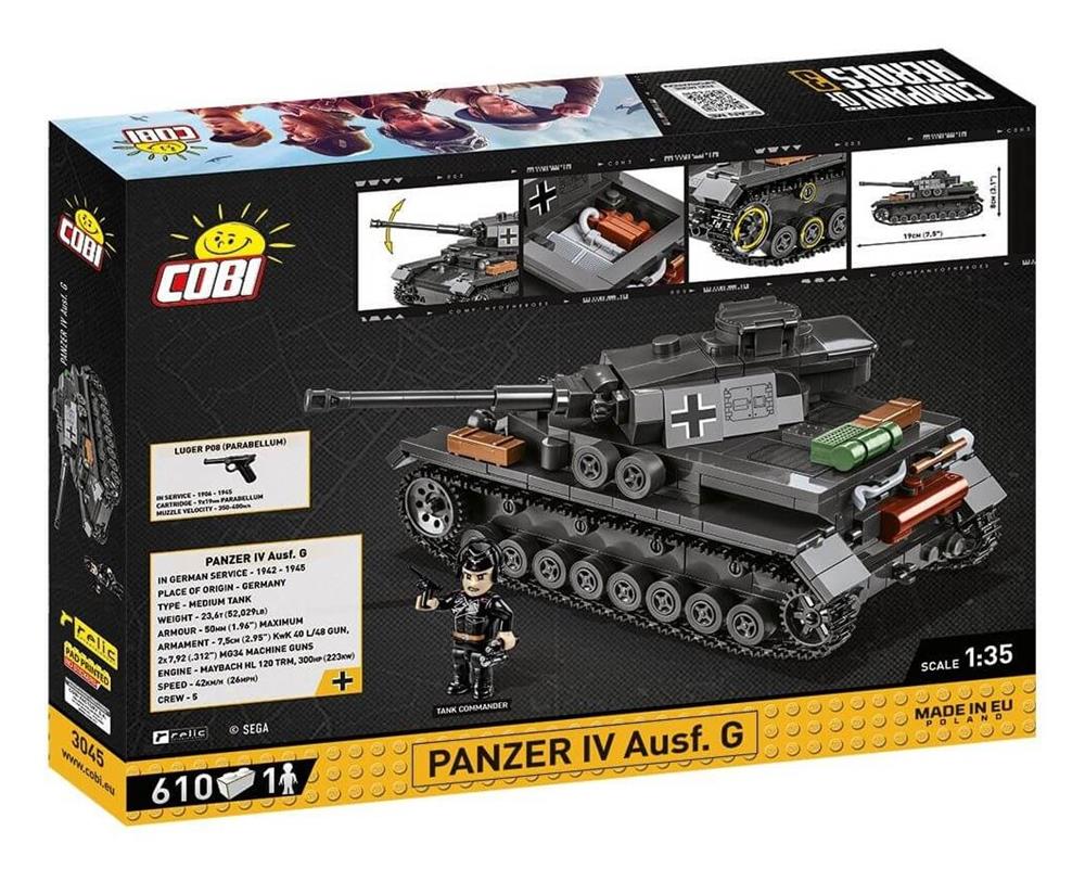 COBI COMPANY OF HEROES 3 PANZER IV AUSF. G 3045