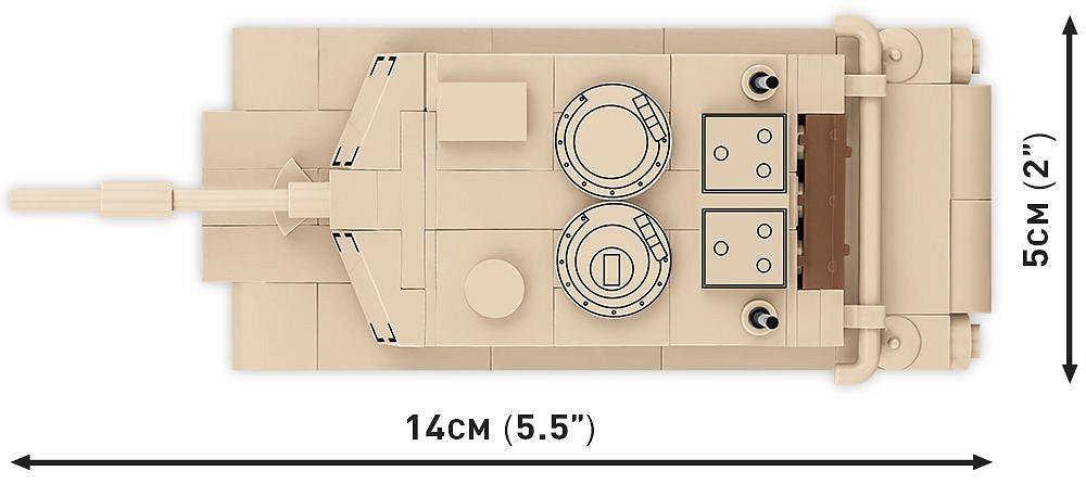 COBI HISTORICAL COLLECTION WWII ABRAMS M1A2 3106