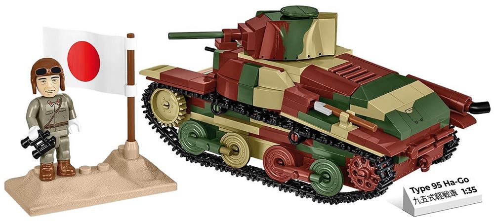 COBI HISTORICAL COLLECTION WWII TYPE 95 HA-GO 3115