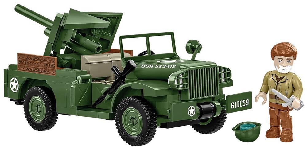 COBI HISTORICAL COLLECTION WWII 37 MM GMC M6 FARGO 3116