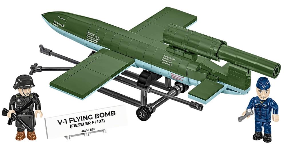 COBI HISTORICAL COLLECTION WWII V-1 FLYING BOMB (FI 103) 3135 COBI HISTORICAL COLLECTION WWII V-1 FLYING BOMB (FI 103) 3135
