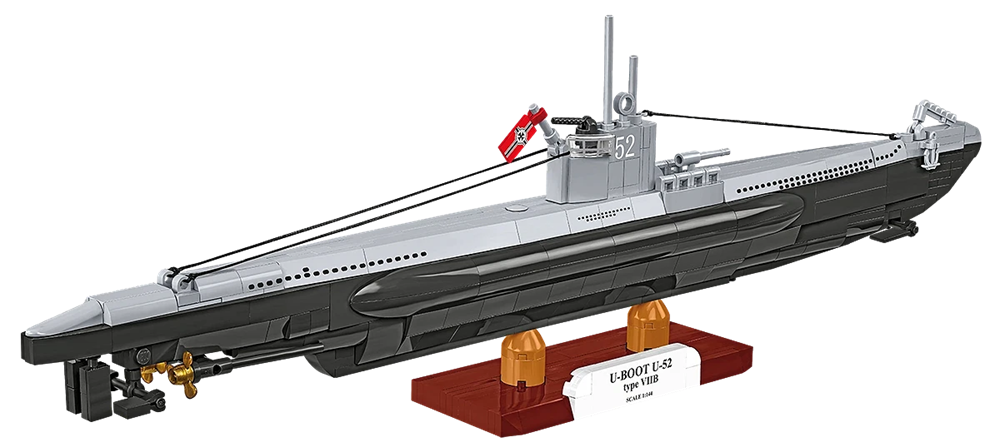 COBI HISTORICAL COLLECION WWII U-BOOT U-52 TIPO VIIB 4852