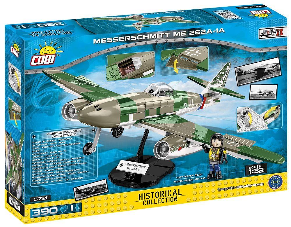 COBI HISTORICAL COLLECTION MESSERSCHMITT ME262 A-1A 5721