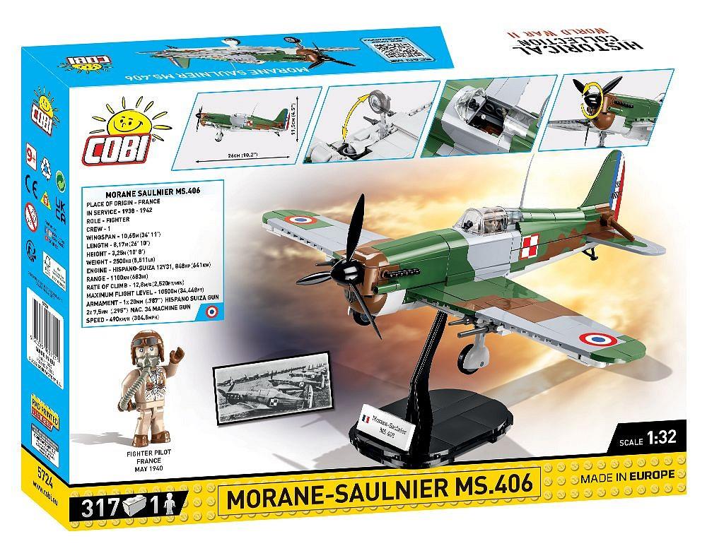 COBI HISTORICAL COLLECTION MORANE-SAULNIER MS.406 5724