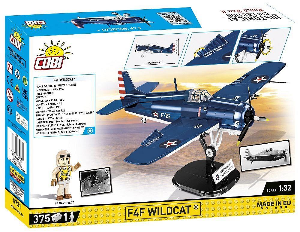 COBI HISTORICAL COLLECTION F4F WILDCAT - NORTHROP GRUMMAN 5731