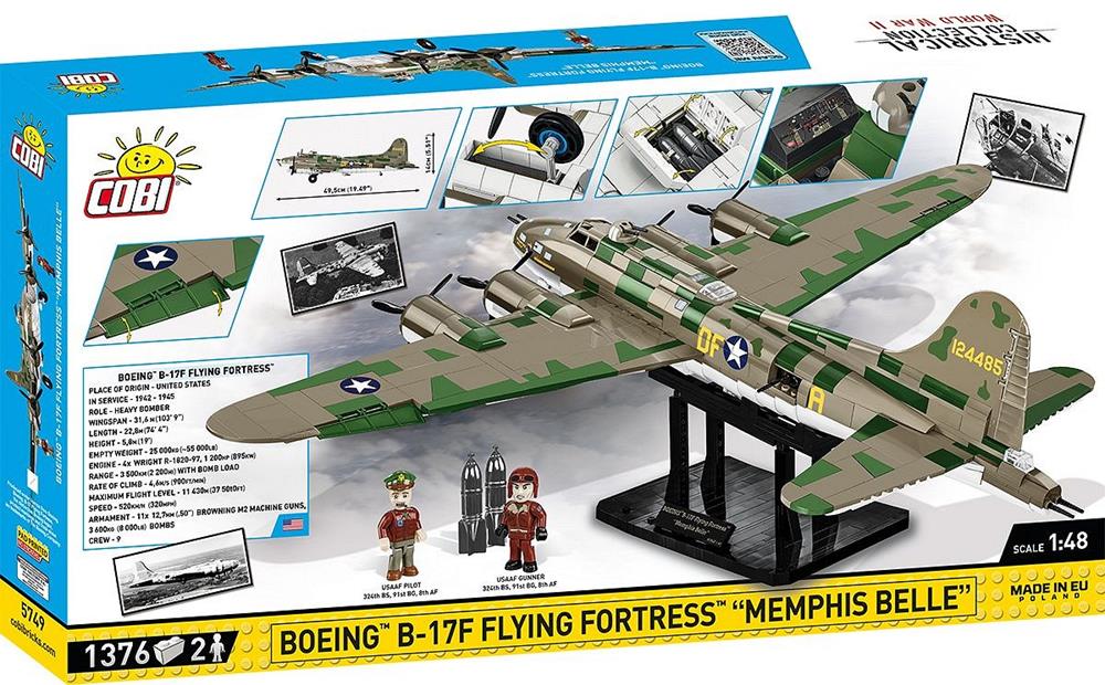 COBI SPECIAL EDITION BOEING B-17F FLYING FORTRESS ''MEMPHIS BELLE'' - EXECUTIVE EDITION 5749