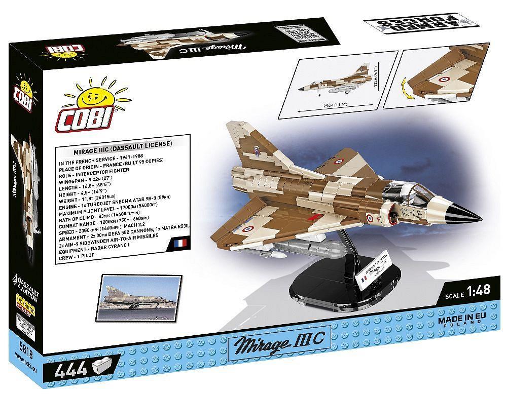 COBI ARMED FORCES MIRAGE IIIC VEXIN 5818