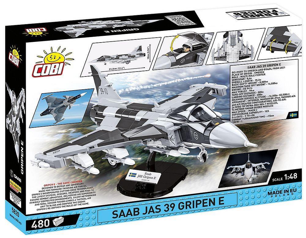 COBI ARMED FORCES SAAB JAS 39 GRIPEN E 5820