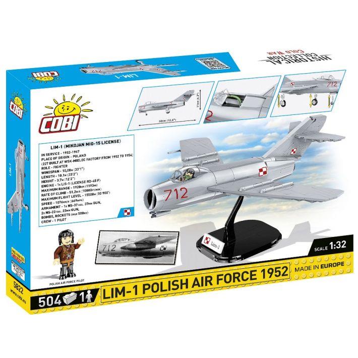 COBI HISTORICAL COLLECTION LIM-1 POLISH AIR FORCE 1952 5822