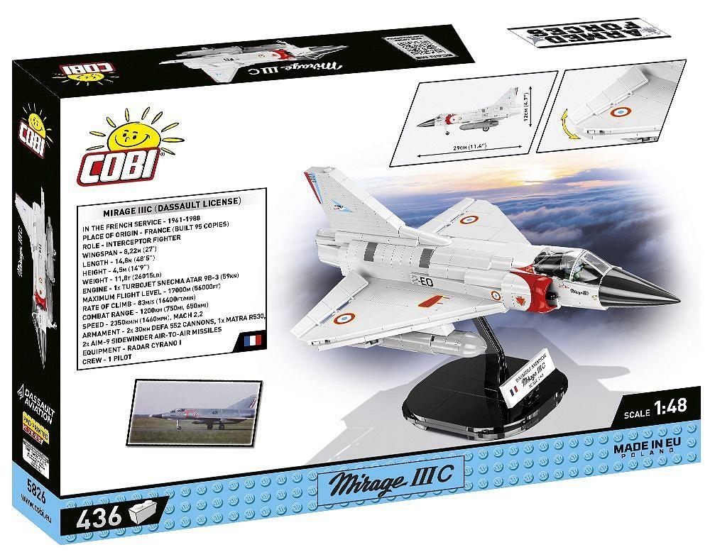 COBI ARMED FORCES MIRAGE IIIC CIGOGNES 5826