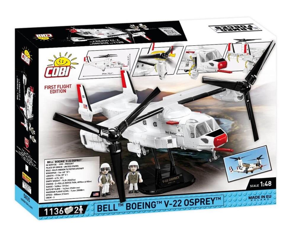 COBI ARMED FORCES BELL-BOEING V-22 OSPREY FIRST FLIGHT EDITION 5835