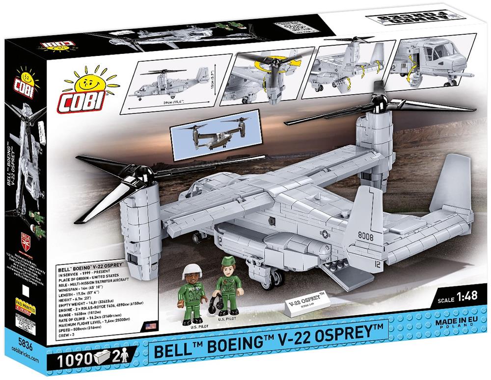 COBI ARMED FORCES BELL-BOEING V-22 OSPREY 5836