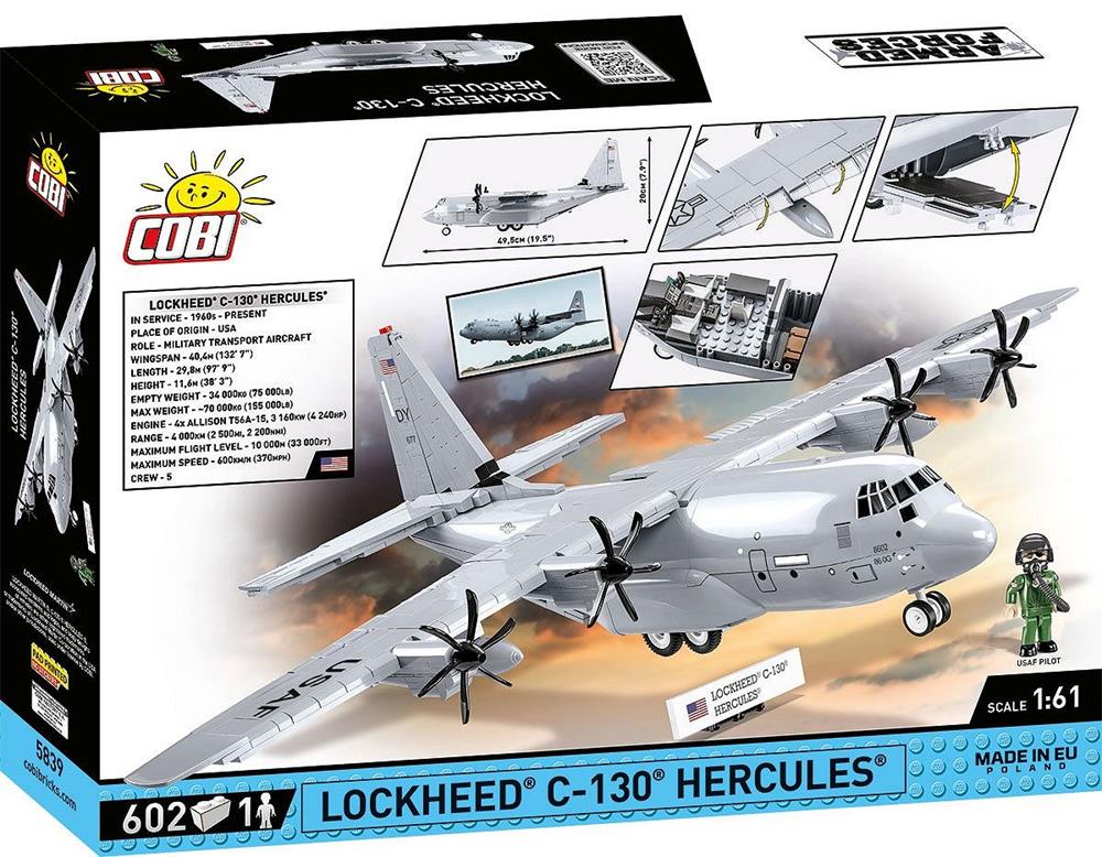 COBI ARMED FORCES LOCKHEED C-130 HERCULES 5839