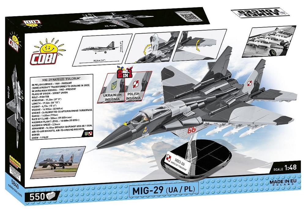 COBI ARMED FORCES MIG-29 (UA/PL) 5840