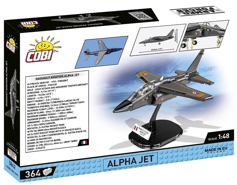 COBI ARMED FORCES ALPHA JET 5842