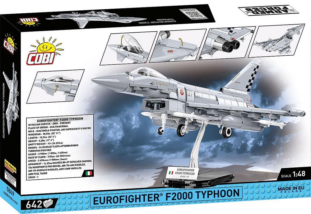 COBI ARMED FORCES EUROFIGHTER F2000 TYPHOON 5849