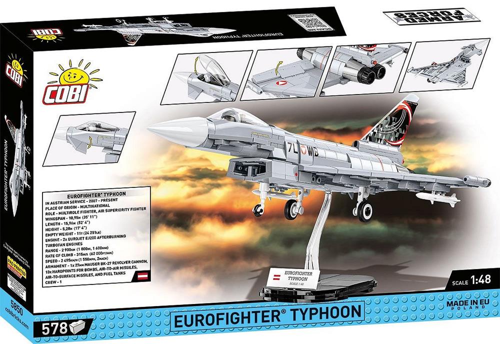 COBI ARNED FORCES EUROFIGHTER TYPHOON 5850