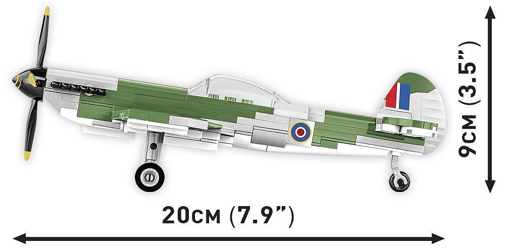 COBI HISTORICAL COLLECTION WWII SPITFIRE MK. XVI BUBBLETOP 5865