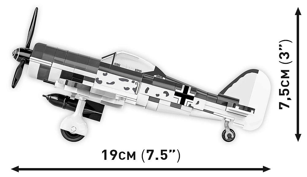 COBI HISTORICAL COLLECTION WWII FOCKE-WULF FW 190 F-8 5871