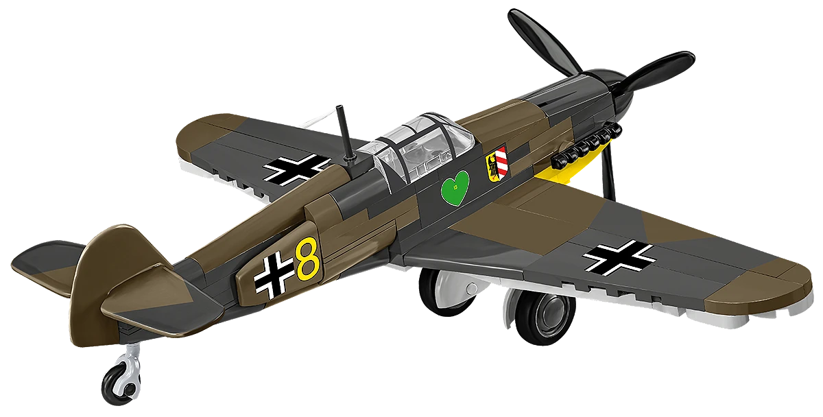 COBI HISTORICAL COLLECTION WWII MESSERSCHMITT BF-109F 5873 COBI HISTORICAL COLLECTION WWII MESSERSCHMITT BF-109F 5873