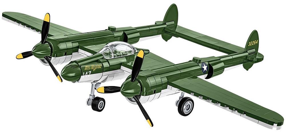 COBI HISTORICAL COLLECTION WWII LOCKHEED P-38 LIGHTNING 5882