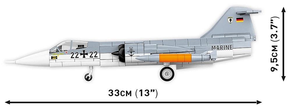 COBI ARMED FORCES LOCKHEED F-104 STARFIGHTER 5907