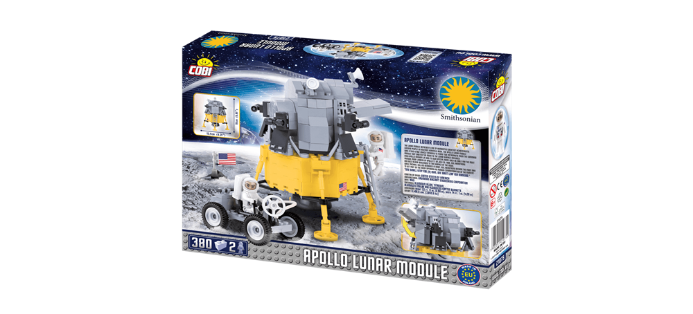COBI MODULO LUNARE APOLLO 11 SMITHSONIAN 380PZ 21075