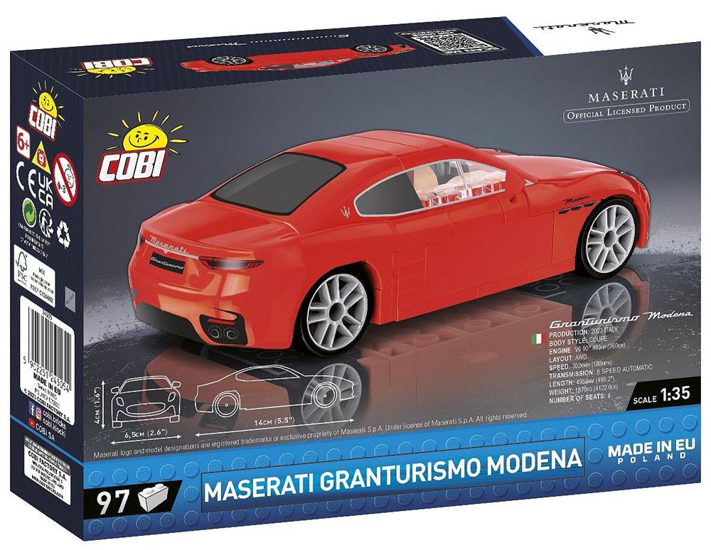 COBI CARS MASERATI GRANTURISMO MODENA 24505