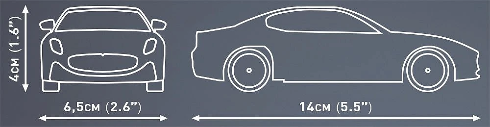 COBI CARS MASERATI GRANTURISMO FOLGORE 24506