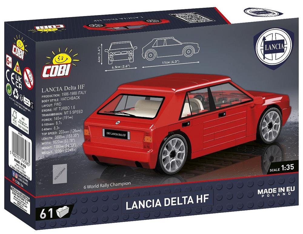 COBI CARS LANCIA DELTA HF 24508